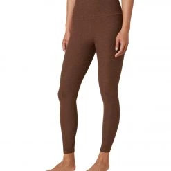 NEW ARRIVALS Beyond Yoga Spacedye High Waisted Caught In The Midi 7/8 Yoga Leggings Mahogany Brown Heather 21 NEW ARRIVALS Beyond Yoga Spacedye High Waisted Caught In The Midi 7/8 Yoga Leggings Mahogany Brown Heather