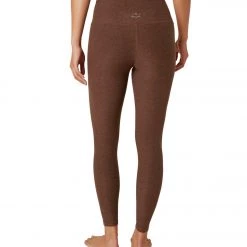 NEW ARRIVALS Beyond Yoga Spacedye High Waisted Caught In The Midi 7/8 Yoga Leggings Mahogany Brown Heather 16 NEW ARRIVALS Beyond Yoga Spacedye High Waisted Caught In The Midi 7/8 Yoga Leggings Mahogany Brown Heather
