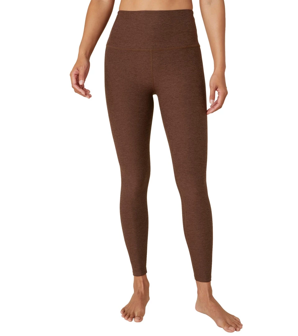 NEW ARRIVALS Beyond Yoga Spacedye High Waisted Caught In The Midi 7/8 Yoga Leggings Mahogany Brown Heather 14 NEW ARRIVALS Beyond Yoga Spacedye High Waisted Caught In The Midi 7/8 Yoga Leggings Mahogany Brown Heather