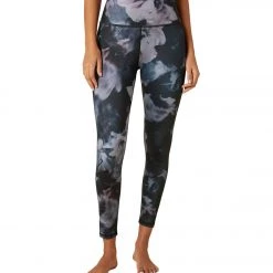 Beyond Yoga Lux High Waisted 7/8 Yoga Leggings Dark Floral CLOTHING