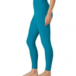 NEW ARRIVALS Beyond Yoga Spacedye High Waisted Caught In The Midi 7/8 Yoga Leggings Cerulean Blue Heather