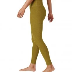 Beyond Yoga Spacedye High Waisted Caught In The Midi 7/8 Yoga Leggings Bronze-Gold NEW ARRIVALS