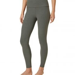 NEW ARRIVALS Beyond Yoga Spacedye High Waisted Caught In The Midi 7/8 Yoga Leggings Pewter Heather