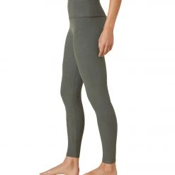 NEW ARRIVALS Beyond Yoga Spacedye High Waisted Caught In The Midi 7/8 Yoga Leggings Pewter Heather