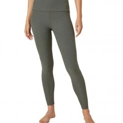 NEW ARRIVALS Beyond Yoga Spacedye High Waisted Caught In The Midi 7/8 Yoga Leggings Pewter Heather