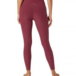 Beyond Yoga Spacedye High Waisted Caught In The Midi 7/8 Yoga Leggings Garnet Red Heather 22 Beyond Yoga Spacedye High Waisted Caught In The Midi 7/8 Yoga Leggings Garnet Red Heather