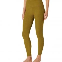 Beyond Yoga Spacedye At Your Leisure High Waisted 7/8 Yoga Leggings Bronze-Gold