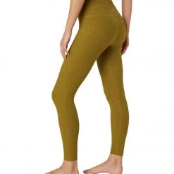 Beyond Yoga Spacedye At Your Leisure High Waisted 7/8 Yoga Leggings Bronze-Gold