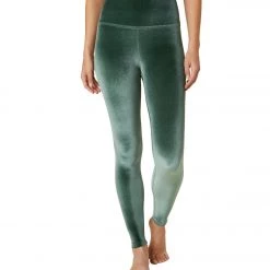 CLOTHING Beyond Yoga Velvet Motion High Waisted 7/8 Yoga Leggings Forest Green