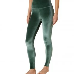 CLOTHING Beyond Yoga Velvet Motion High Waisted 7/8 Yoga Leggings Forest Green 9 CLOTHING Beyond Yoga Velvet Motion High Waisted 7/8 Yoga Leggings Forest Green