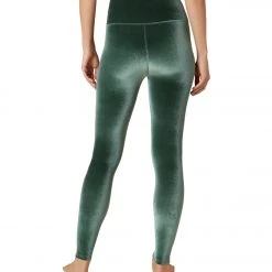 CLOTHING Beyond Yoga Velvet Motion High Waisted 7/8 Yoga Leggings Forest Green 10 CLOTHING Beyond Yoga Velvet Motion High Waisted 7/8 Yoga Leggings Forest Green