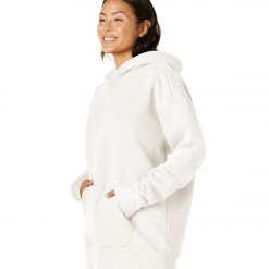 CLOTHING Beyond Yoga WFH Fleece Hoodie Vintage White