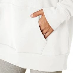 CLOTHING Beyond Yoga WFH Fleece Hoodie Vintage White