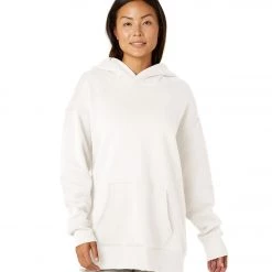 CLOTHING Beyond Yoga WFH Fleece Hoodie Vintage White