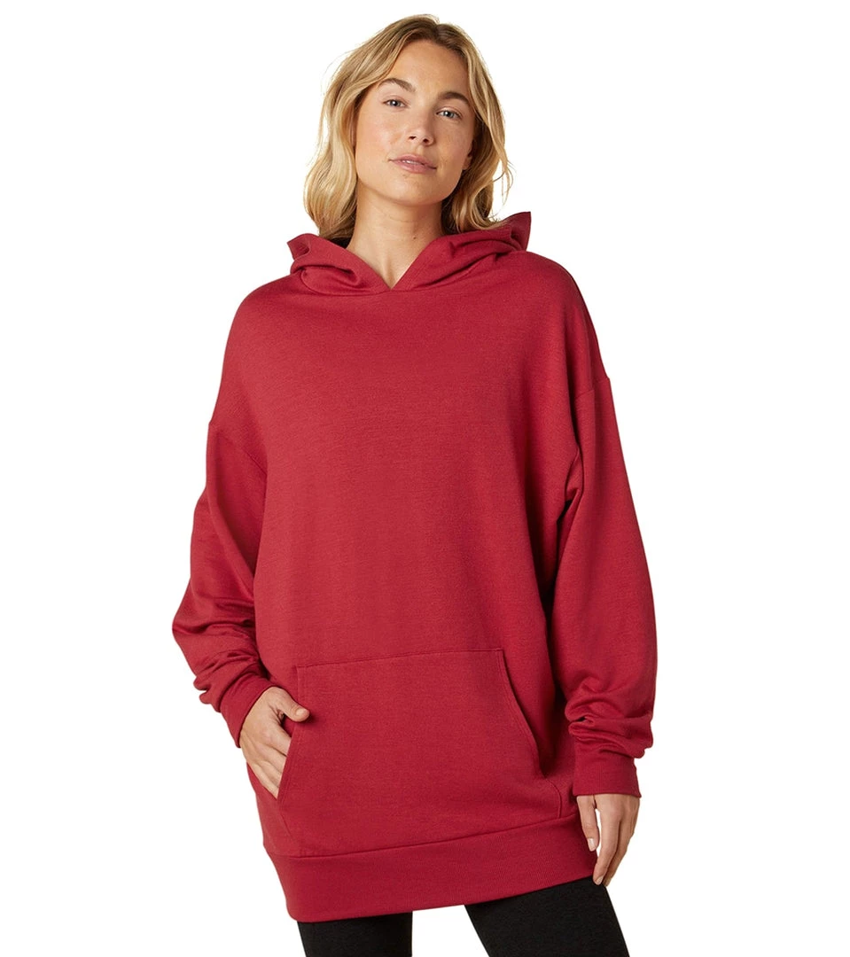 Beyond Yoga Go Getter Hoodie Currant Red 3 Beyond Yoga Go Getter Hoodie Currant Red