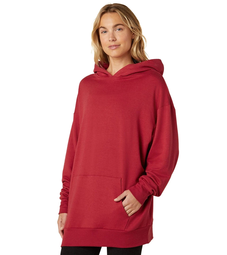 Beyond Yoga Go Getter Hoodie Currant Red 4 Beyond Yoga Go Getter Hoodie Currant Red