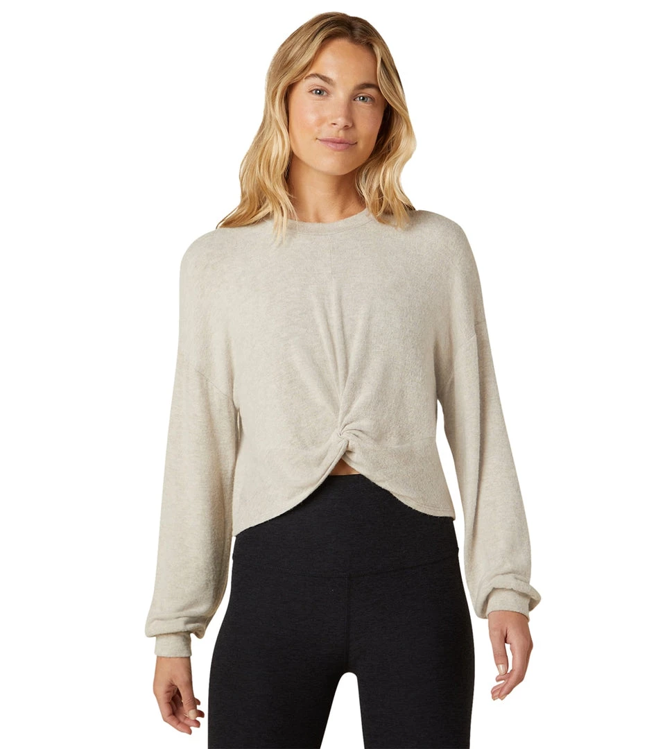 Beyond Yoga Twist It Fate Cropped Pullover 3 Beyond Yoga Twist It Fate Cropped Pullover