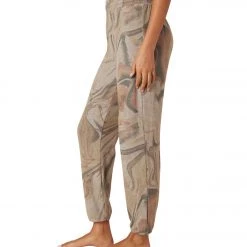 Beyond Yoga Printed Easy Weekend Sweatpant Natural Marble CLOTHING