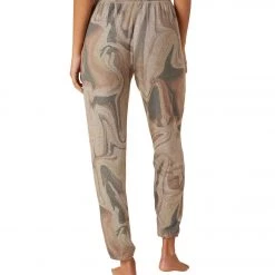 Beyond Yoga Printed Easy Weekend Sweatpant Natural Marble CLOTHING