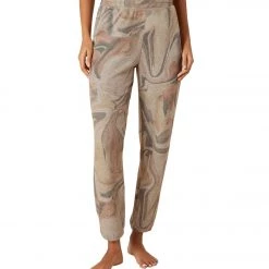 Beyond Yoga Printed Easy Weekend Sweatpant Natural Marble CLOTHING
