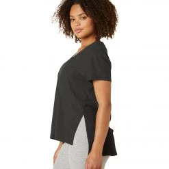 NEW ARRIVALS Beyond Yoga Split Up Long Tee Darkest Night 11 NEW ARRIVALS Beyond Yoga Split Up Long Tee Darkest Night