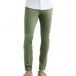 Rhone Men's Slim Commuter Pants Olivine CLOTHING