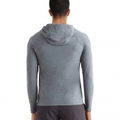 CLOTHING Rhone Men's Reign Hoodie Light Gray Heather