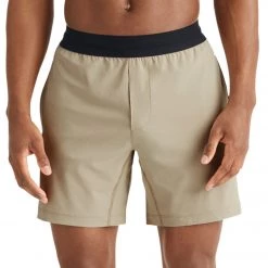 Rhone Men's 7" Mako Shorts Unlined Coconut Husk CLOTHING