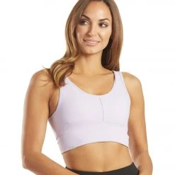 CLOTHING Marika Logan Rib Bra Pastel Lilac