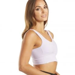 CLOTHING Marika Logan Rib Bra Pastel Lilac