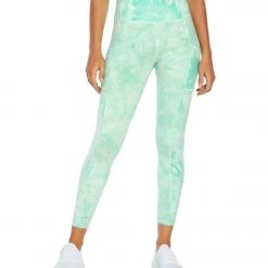 CLOTHING Marika Cyndi Ankle Legging Ocean Wave Tie Dye