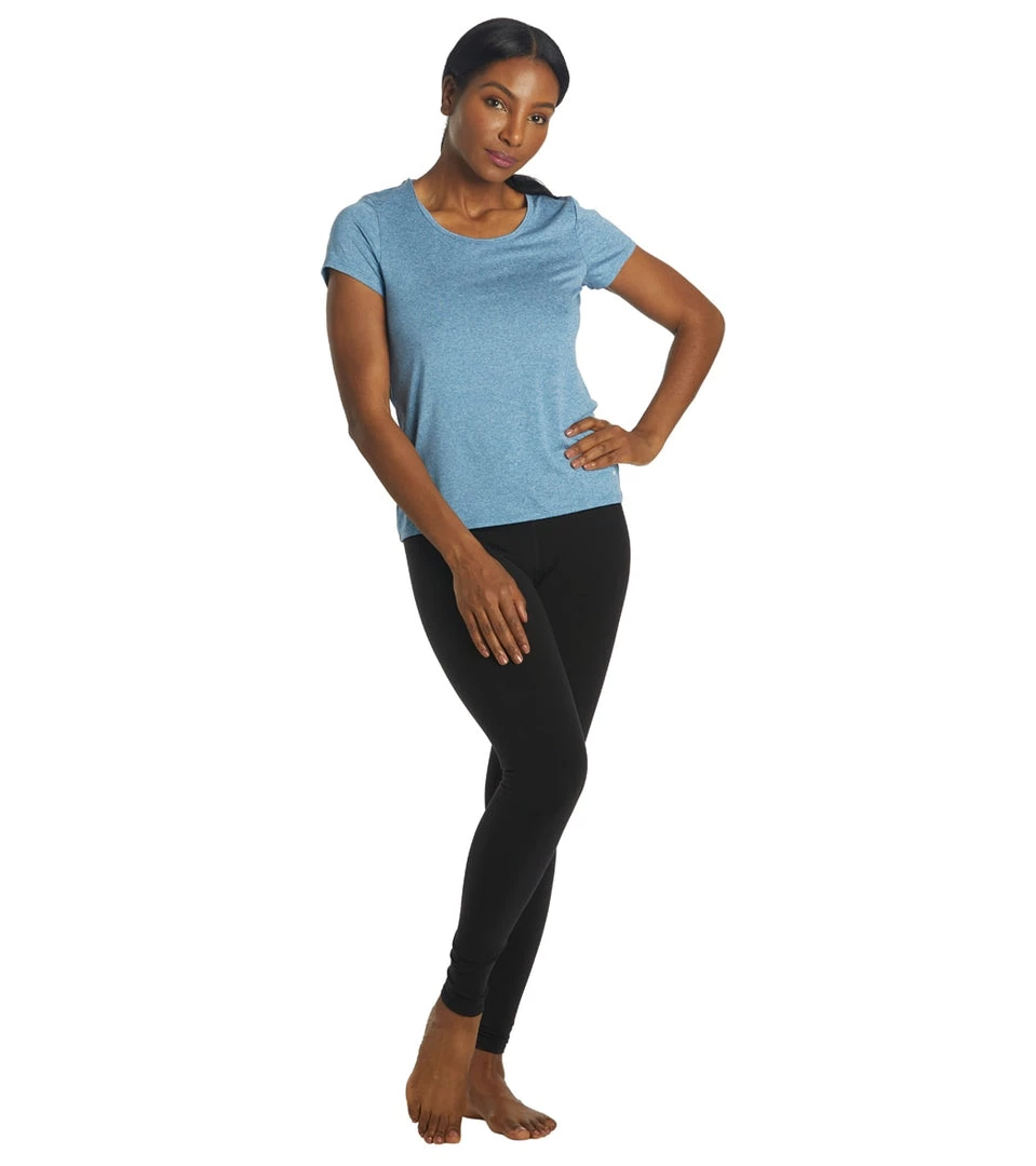 Marika Valery Yoga Tee Heather Vallarta Blue 6 Marika Valery Yoga Tee Heather Vallarta Blue