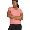 CLOTHING Marika Valery Yoga Tee Heather Geranium 1 CLOTHING Marika Valery Yoga Tee Heather Geranium