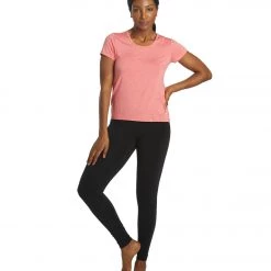 CLOTHING Marika Valery Yoga Tee Heather Geranium 12 CLOTHING Marika Valery Yoga Tee Heather Geranium