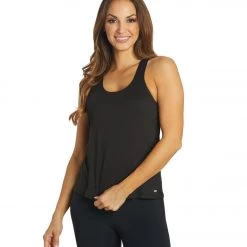 Marika Tilly Tank Black CLOTHING