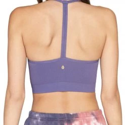 CLOTHING Spiritual Gangster Icon T-Back Sports Bra Twilight