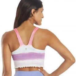 Spiritual Gangster Amor Crop Tank Watercolor Wash Tie Dye CLOTHING 11 Spiritual Gangster Amor Crop Tank Watercolor Wash Tie Dye CLOTHING