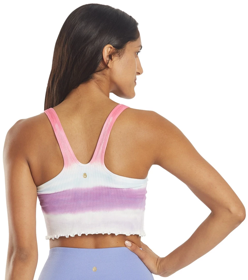 Spiritual Gangster Amor Crop Tank Watercolor Wash Tie Dye CLOTHING 5 Spiritual Gangster Amor Crop Tank Watercolor Wash Tie Dye CLOTHING