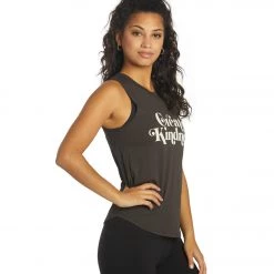 CLOTHING Spiritual Gangster Muscle Tank Vintage Black