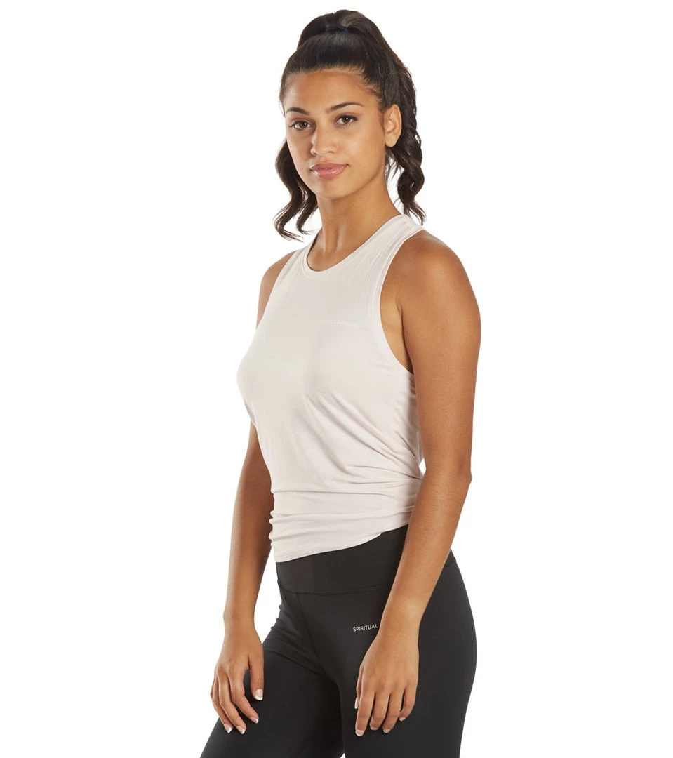 CLOTHING Spiritual Gangster Dream Tie Back Tank Quartz 7 CLOTHING Spiritual Gangster Dream Tie Back Tank Quartz