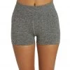 Spiritual Gangster Amor High Waist Shortie Heather Grey CLOTHING