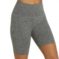 Spiritual Gangster Biker Short Heather Grey