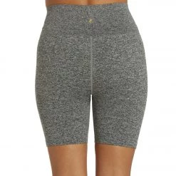 Spiritual Gangster Biker Short Heather Grey