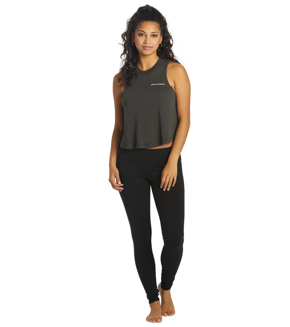 Spiritual Gangster Kindness Crop Tank Vintage Black CLOTHING 6 Spiritual Gangster Kindness Crop Tank Vintage Black CLOTHING