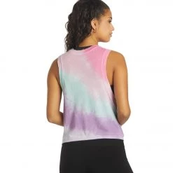 Spiritual Gangster Balance Tank Watercolor Wash Tie Dye CLOTHING