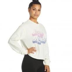 Spiritual Gangster Love Mazzy Pullover Sweatshirt Stone