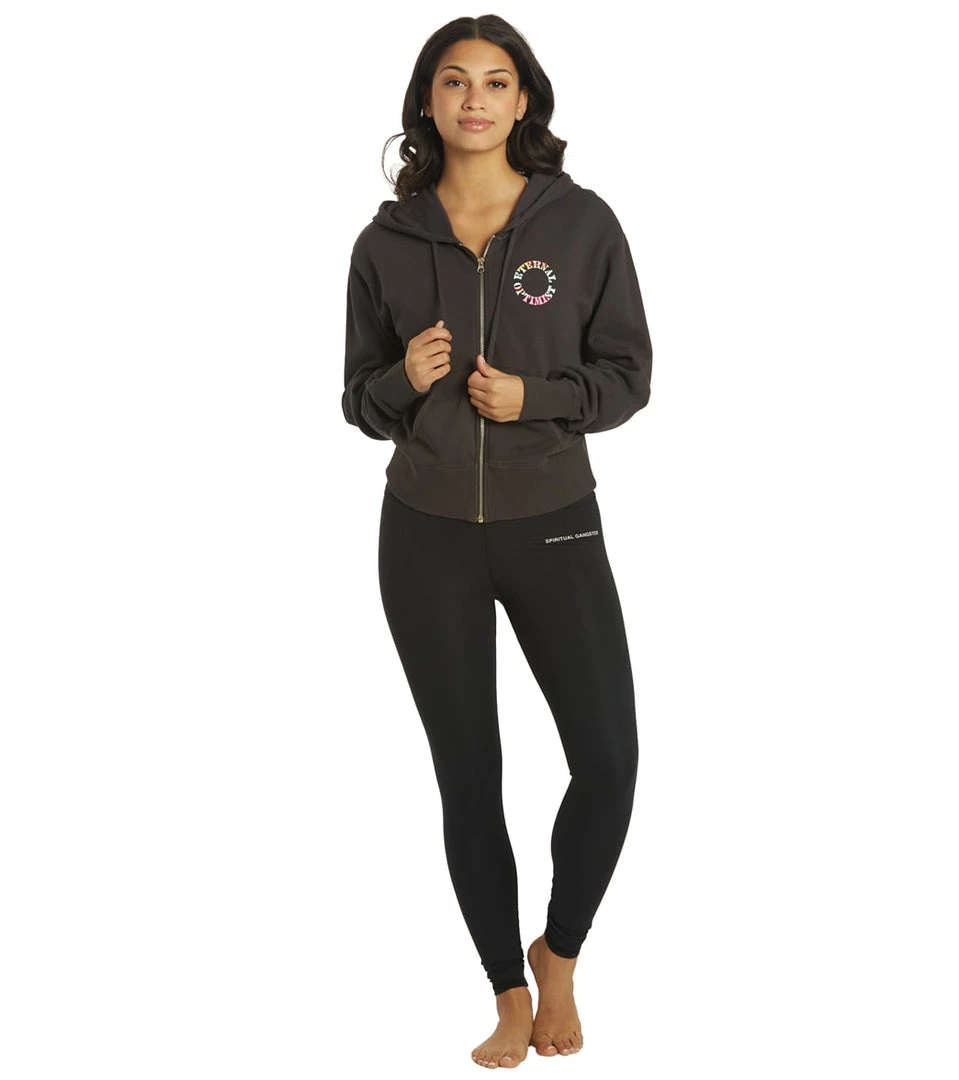 Spiritual Gangster Talullah Zip Hoodie Vintage Black CLOTHING 6 Spiritual Gangster Talullah Zip Hoodie Vintage Black CLOTHING