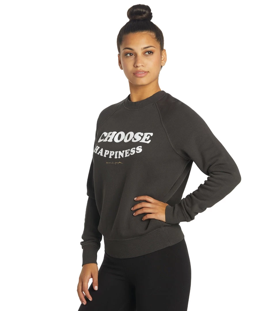 Spiritual Gangster Happiness Old School Terry Pullover Vintage Black 7 Spiritual Gangster Happiness Old School Terry Pullover Vintage Black