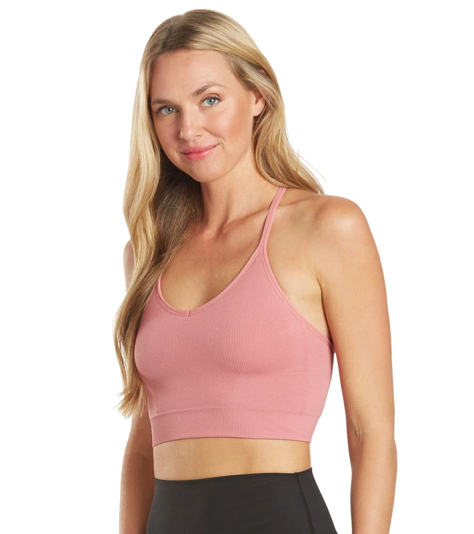 Spiritual Gangster Icon T-Back Sports Bra Sedona 7 Spiritual Gangster Icon T-Back Sports Bra Sedona