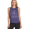 Spiritual Gangster Muscle Tank Indigo